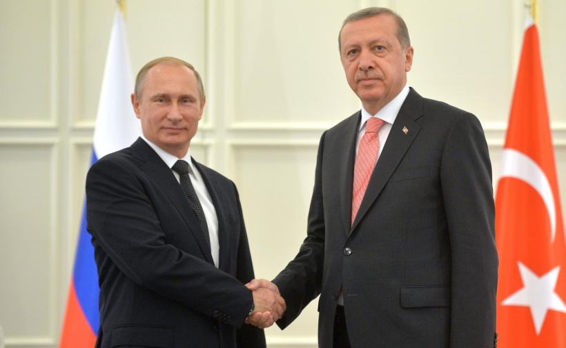 Erdogan şi Putin au lansat construcţia primei centrale nucleare în Turcia