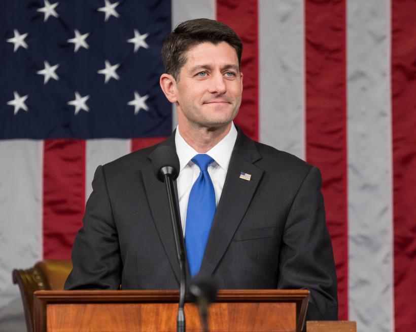 SUA. Președintele Camerei Reprezentanților, Paul Ryan, nu va candida pentru un nou mandat