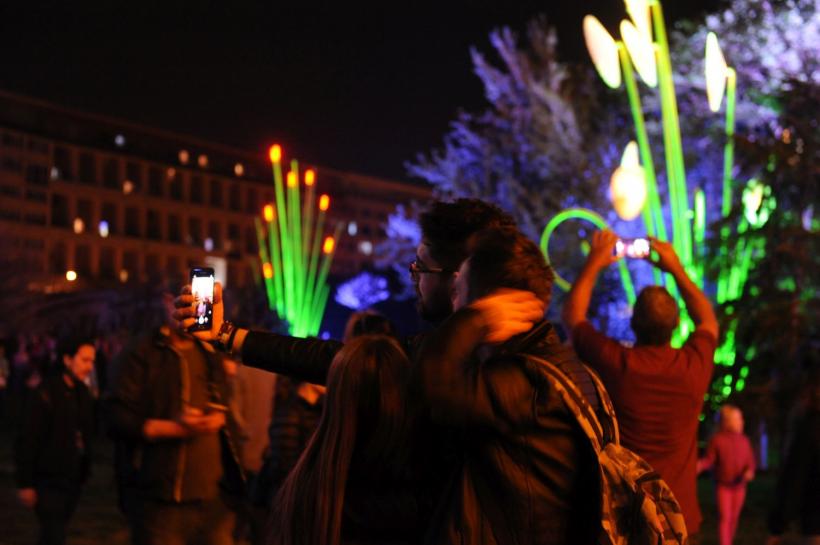 GALERIE FOTO Clădiri emblematice pentru Bucureşti prind viaţă în cele patru seri ale Festivalului Spotlight 18612601