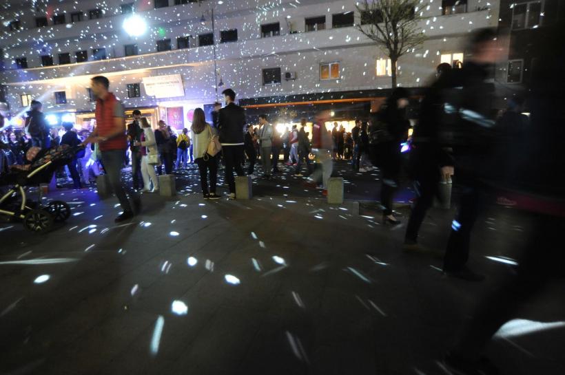 GALERIE FOTO Clădiri emblematice pentru Bucureşti prind viaţă în cele patru seri ale Festivalului Spotlight 18612606