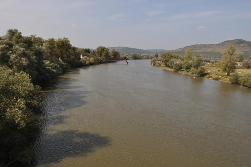 ANAR intervine în cazul poluării accidentale de pe râul Mureș