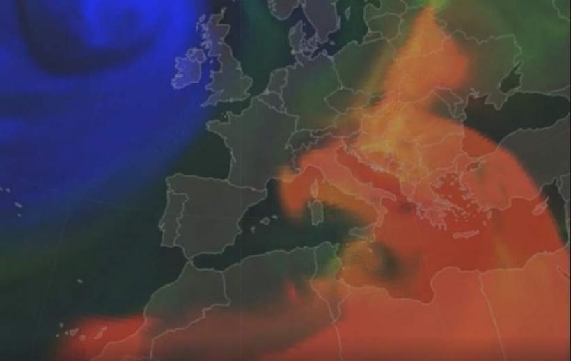 Avertisment de la meteorologi! Un nou nor de praf saharian ajunge în România