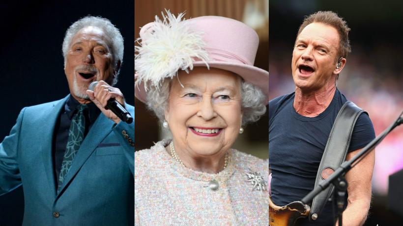 Sting, Shaggy, Tom Jones şi Kylie Minogue, la concertul dedicat aniversării reginei Elisabeta a II-a 