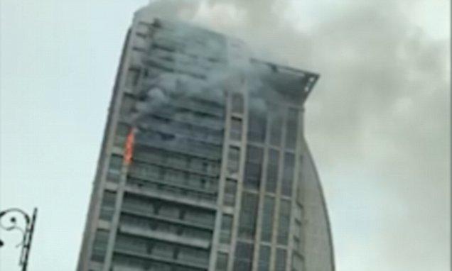 Incendiu în Trump Tower din Baku