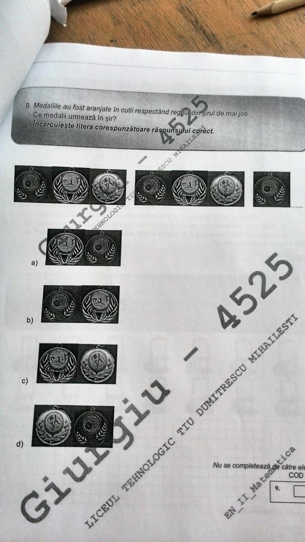 Subiecte MATEMATICĂ Evaluare Națională 2018. Avem subiectele pentru clasa a II-a 18615709