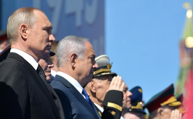 Premierul israelian Netanyahu a participat la parada de Ziua Victoriei de la Moscova