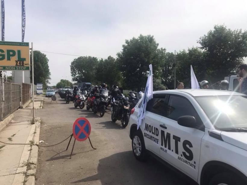 Avertizare INFOTRAFIC: Cel mai mare marș motorizat dinspre Moldova către București