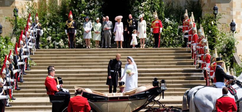 NUNTĂ REGALĂ - Prințul Harry și Meghan Markle s-au căsătorit - UPDATE 6