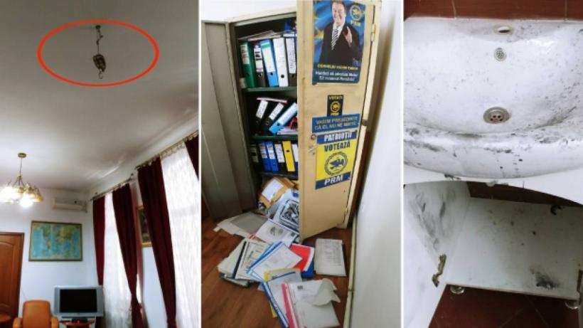 Sediul central al Partidului România Mare a fost călcat de hoți