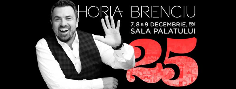 Horia Brenciu aniversează 25 de ani de carieră printr-un concert extraordinar la Sala Palatului pe 7, 8 și 9 decembrie