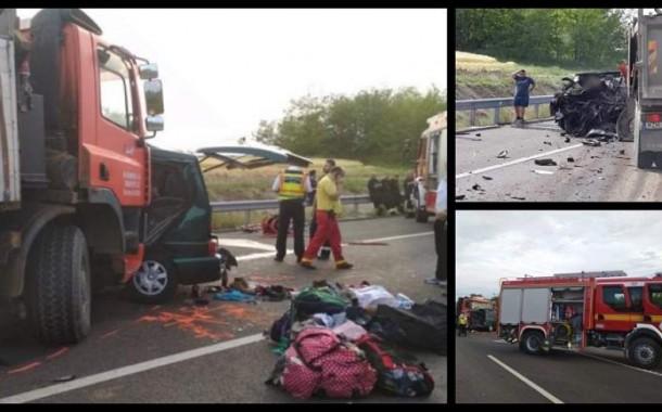 MAE: Trupurile neînsufleţite ale românilor morţi în accidentul rutier din Ungaria vor fi astăzi repatriate  