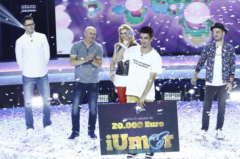 Finala ”iUmor”: Andrei Cojocaru este câștigătorul ”iUmor”
