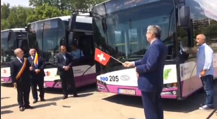 Cluj-Napoca beneficiază de primele autobuze electrice din România