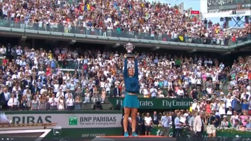 Ce scrie presa internațională despre victoria Simonei Halep la Roland Garros