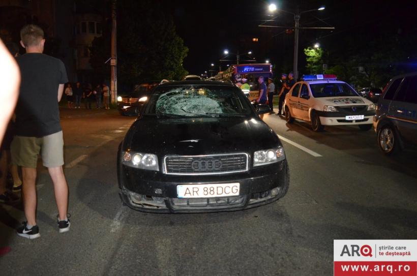 Accident mortal în Arad. Un bărbat a fost lovit de o mașină, pe trecerea de pietoni