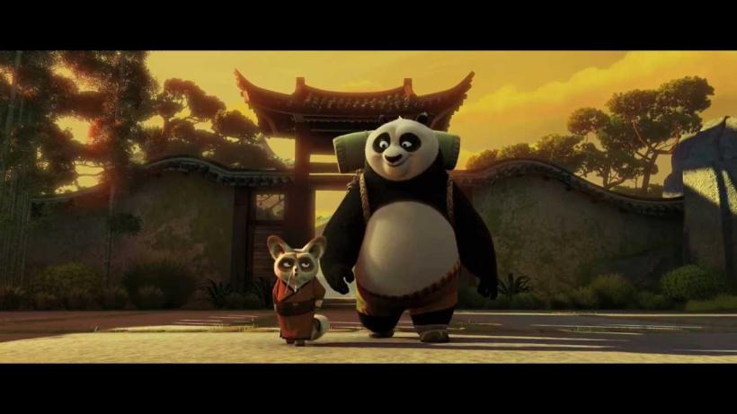 Kung Fu Panda ia cu asalt parcul de distracţii Universal Studios Hollywood 