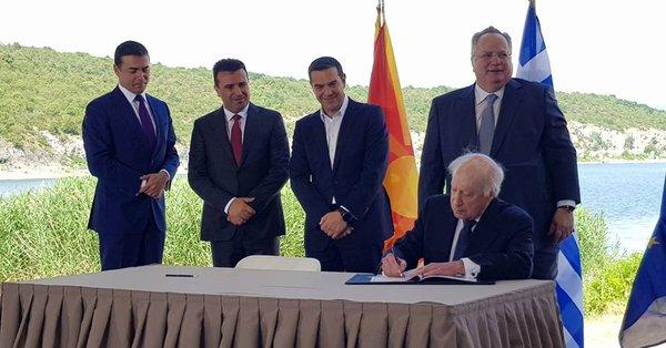 Parlamentul Macedoniei ratifică acordul istoric cu privire la numele ţării