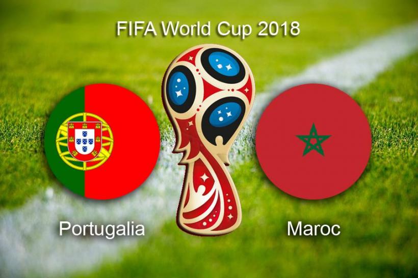 Cupa Mondială 2018. Portugalia - Maroc 1-0. Un nou gol marca Cristiano Ronaldo