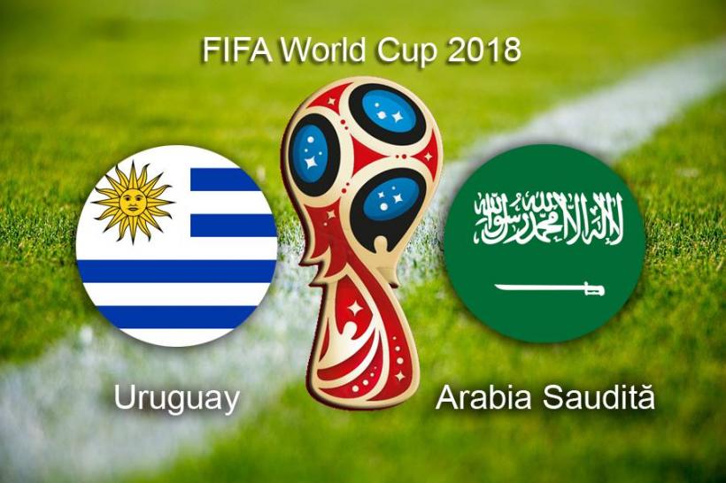 Cupa Mondială 2018. Uruguay - Arabia Saudita 1-0. Luis Suarez a fost decisiv
