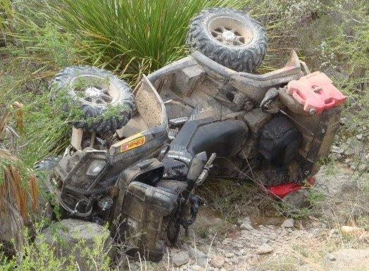 Un bărbat a murit după ce s-a răsturnat cu un ATV