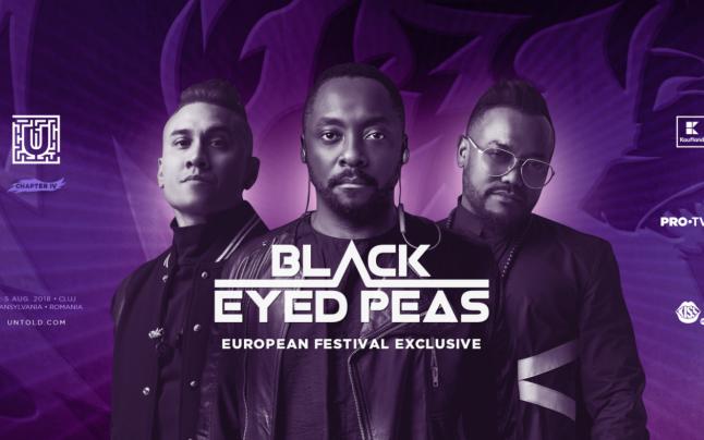 Black Eyed Peas - pe scena principală de la Untold Festival