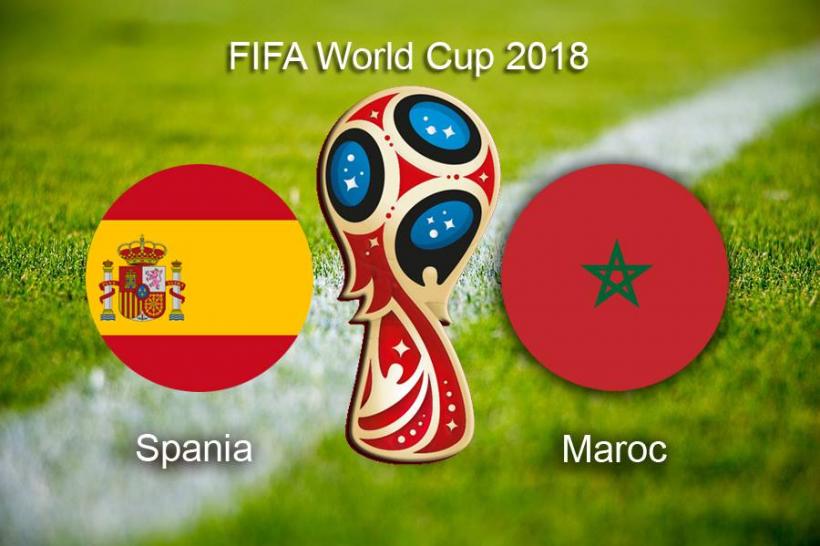 Cupa Mondiala 2018. Spania a câştigat dramatic Grupa B, după 2-2 cu Maroc