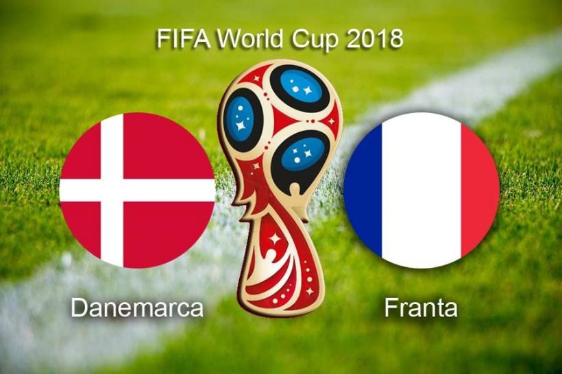 Cupa Mondiala 2018. Danemarca - Franţa 0-0 şi ambele echipe se califică în optimi