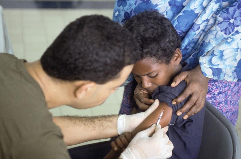 Epidemie de poliomielită în Papua Noua Guinee