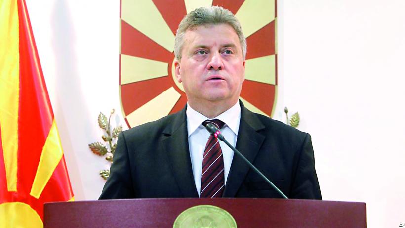 Președintele Ivanov refuză să semneze „legea criminală” de redenumire a țării