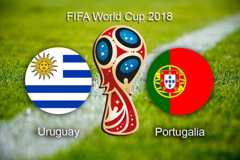 Uruguay - Portugalia 2-1. Dublă pentru Cavani