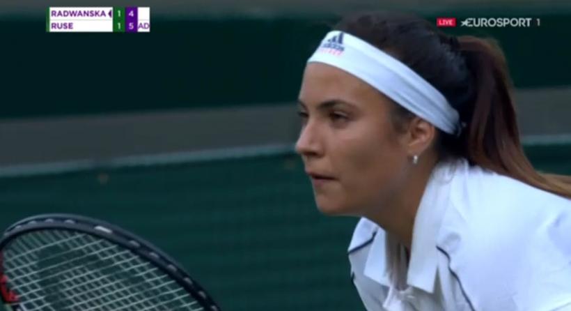 Wimbledon 2018. Gabriela Ruse a fost eliminată de Radwanska. Românca a avut 6 mingi de meci