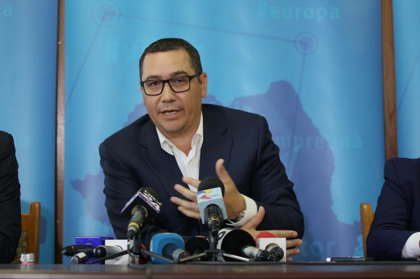 Ponta: Băsescu, Kovesi, Dragnea au dezechilibrat ţara;doi au plecat, ultimul mai are, dar sfârşitul lui e inevitabil