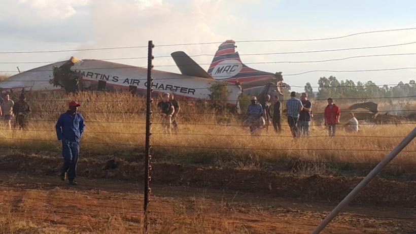 Accident aviatic în apropiere de Pretoria