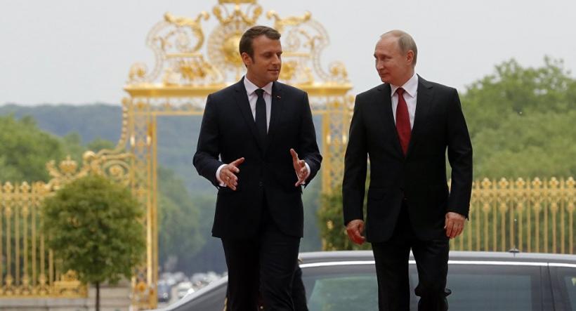 Macron va discuta cu Putin duminică despre Siria, Iran şi Ucraina