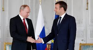 Putin a avut o întrevedere cu Macron înainte de a asista amândoi la finala CM 2018 