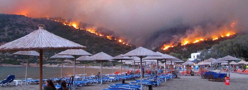 Incendii în Grecia - MAE: Până în prezent, Ambasada nu a primit solicitări de asistenţă din partea cetăţenilor români