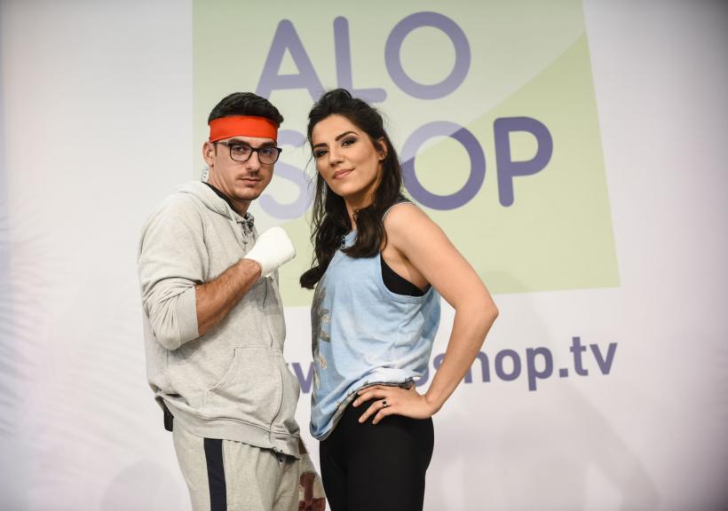 Actorii Alexandru Ion și Adelaida Perjoiu prezintă emisiunea  ”Vreau azi de la Alo Shop”, la Antena Stars