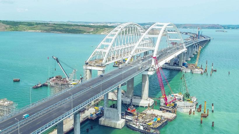 UE a sanctionat companiile care au construit podul din Crimeea