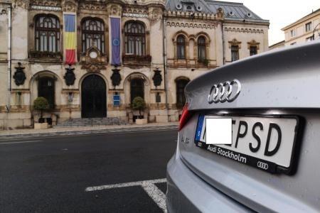 Anunțul Brigăzii de Poliţie Rutieră: Dosarul în cazul şoferului maşinii cu numere anti-PSD va fi clasat