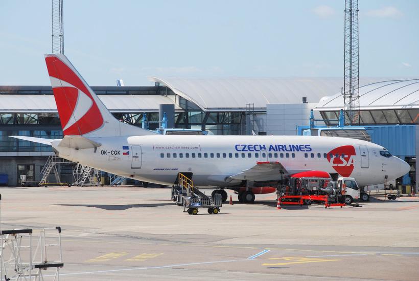 Un avion al companiei Czech Airlines, evacuat din cauza detectării de fum în cabină
