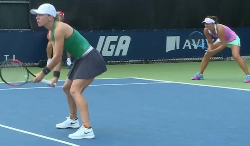 Simona Halep şi Irina Begu, eliminate în primul tur la dublu la Montreal
