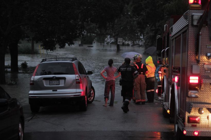 Ploile abundente au provocat inundaţii în numeroase zone din Toronto