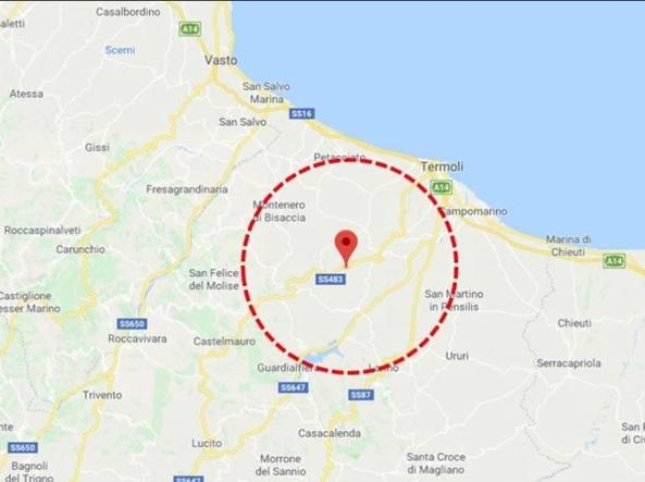 UPDATE - Un cutremur de suprafață de 5,3 grade pe scara Richter a zguduit sud-estul Italiei