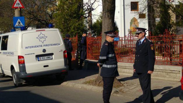 Alarmă falsă cu bombă în Târgu Neamţ