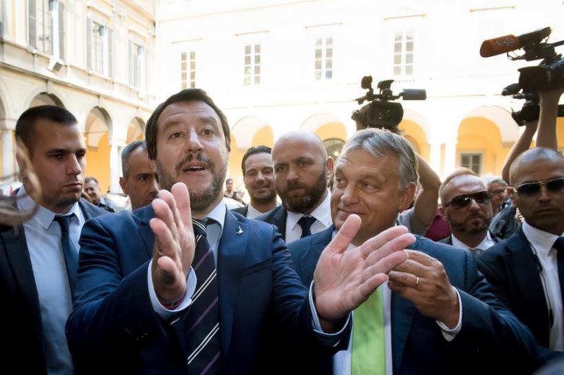 Orban și Salvini fac echipă contra Macron