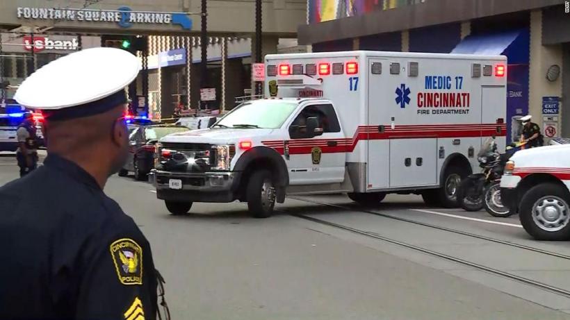 Atac armat într-o bancă din Cincinnati, soldat cu 4 morți