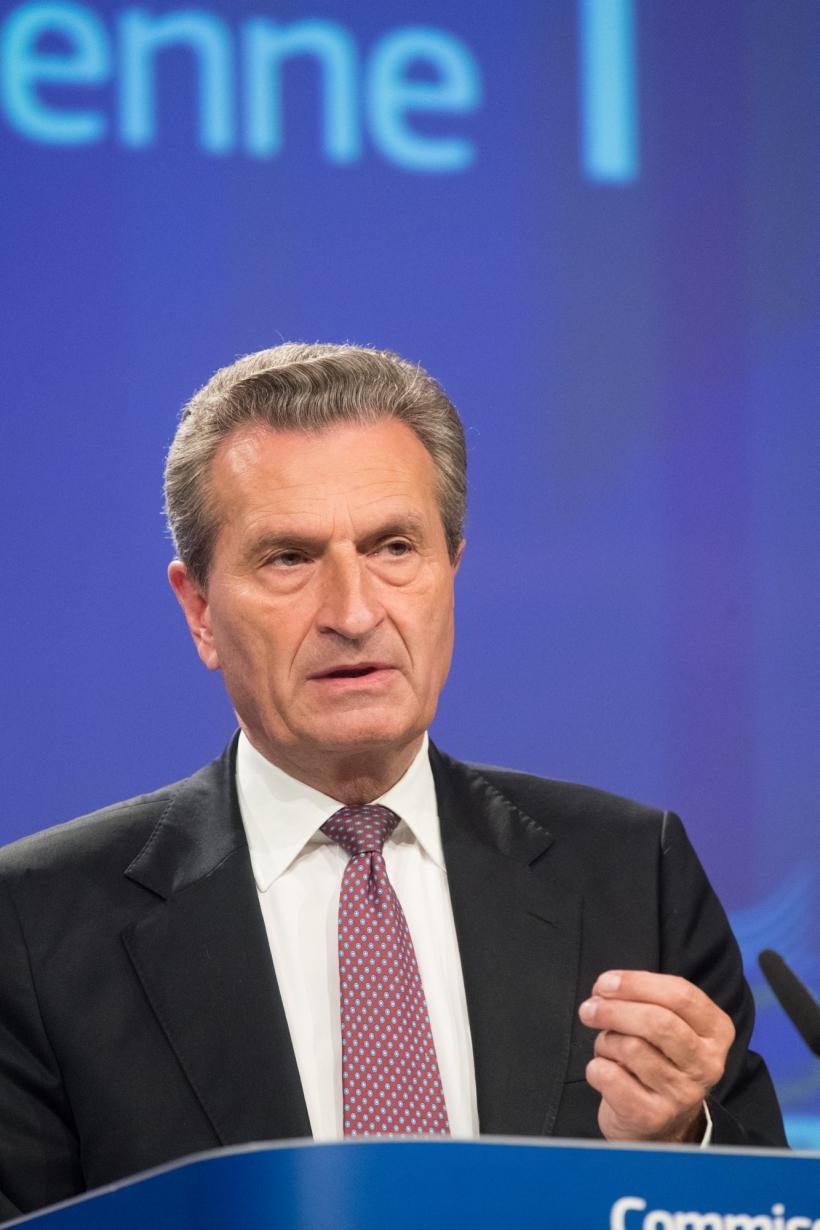 România, acuzată de comisarul Oettinger