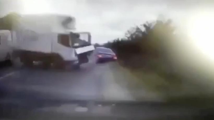 VIDEO - Momentul în care s-a produs accidentul în care a fost rănit Igor Dodon