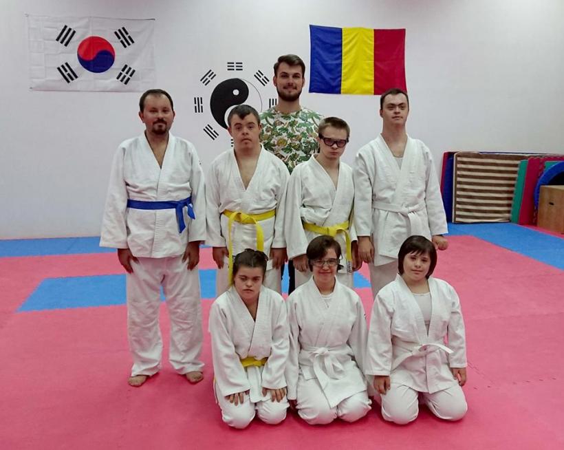 Copiii cu dizabilităţi, eroii judo-lui la Cluj