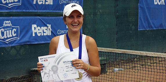 Tenis: Ioana Gaşpar a câştigat turneul futures de la Szekesfehervar